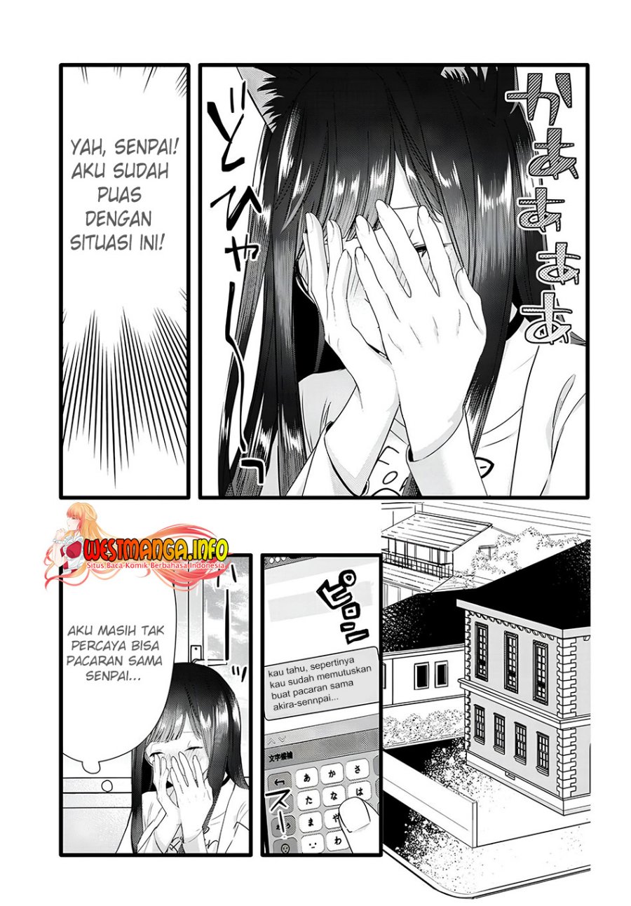 Chiteki de Cool na Kouhai Bijo, Ore no Kai Neko ni naru Chapter 14 Gambar 11