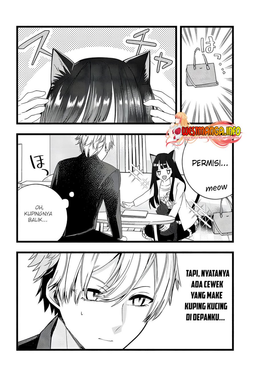 Chiteki de Cool na Kouhai Bijo, Ore no Kai Neko ni naru Chapter 14 Gambar 8