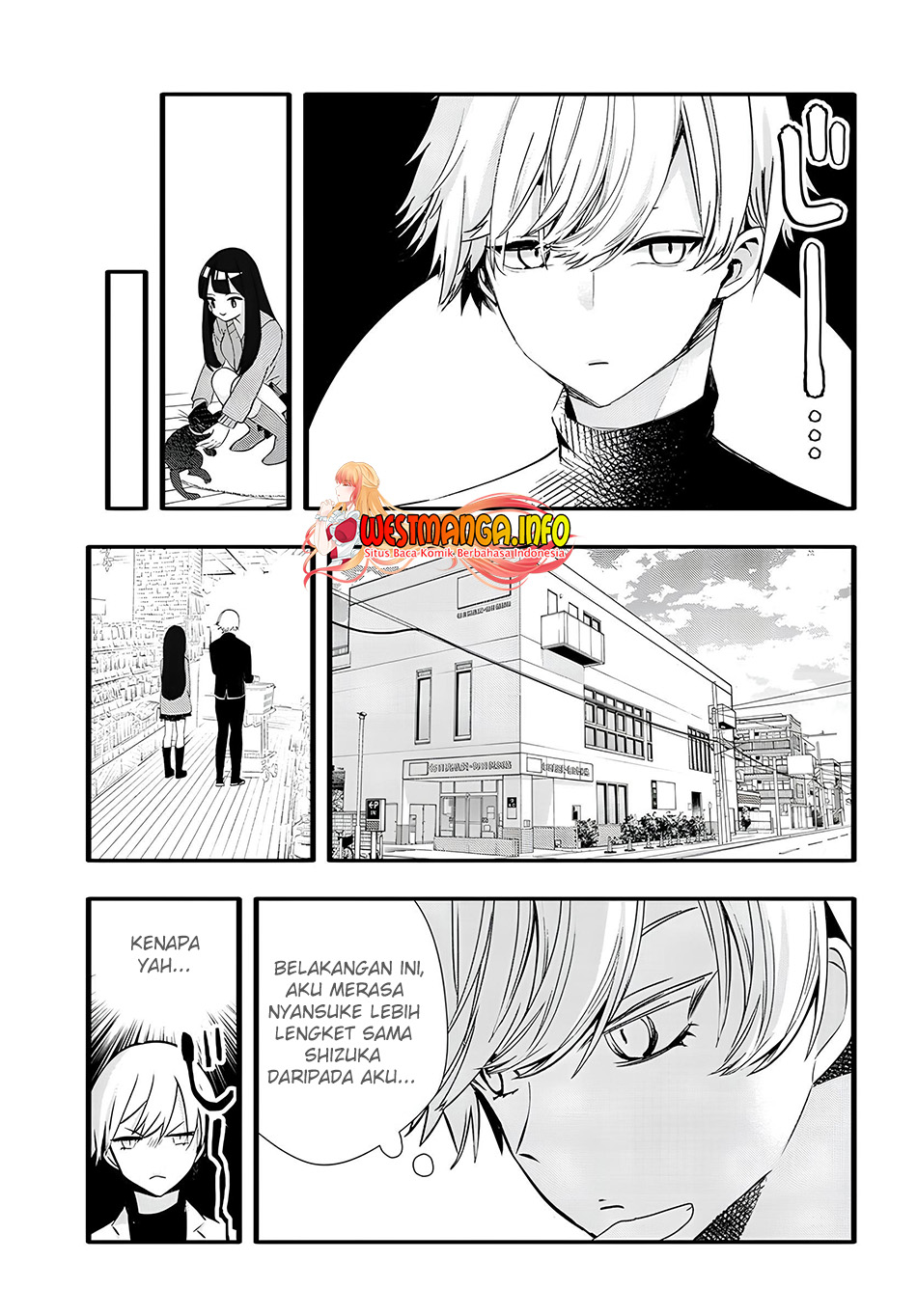 Chiteki de Cool na Kouhai Bijo, Ore no Kai Neko ni naru Chapter 15 Gambar 7