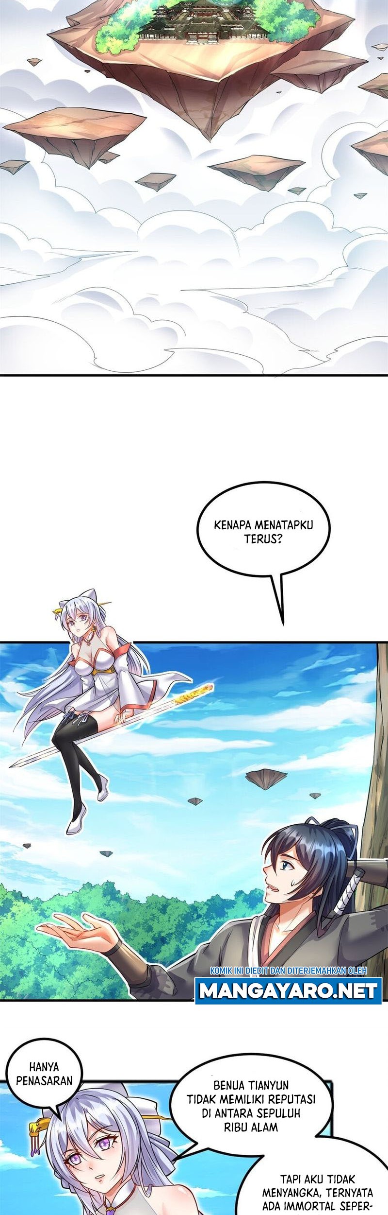 With a Sword Domain, I Can Become the Sword Saint Chapter 68 Gambar 15