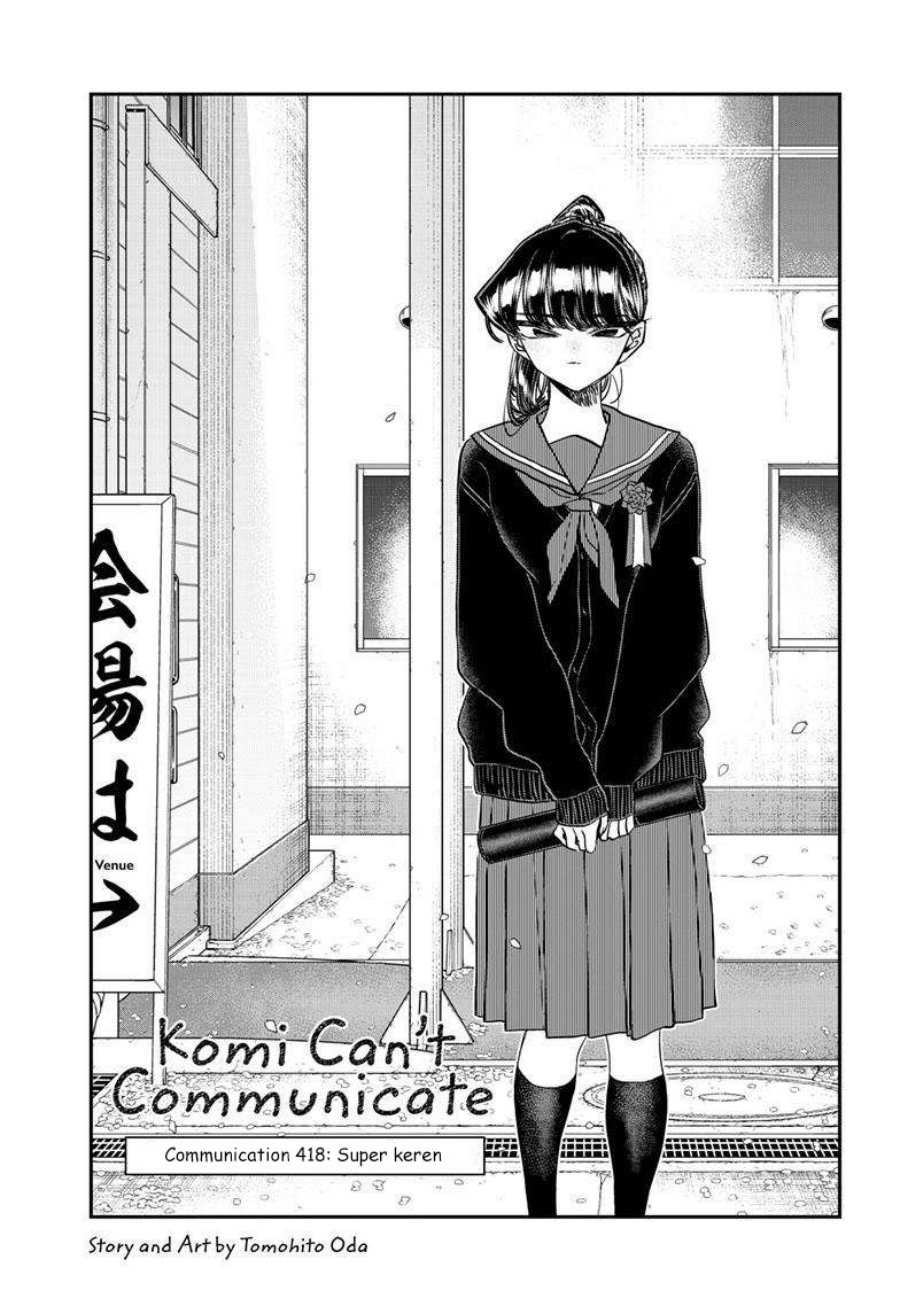 Baca Komi-san wa Komyushou Desu Chapter 418 Gambar 2