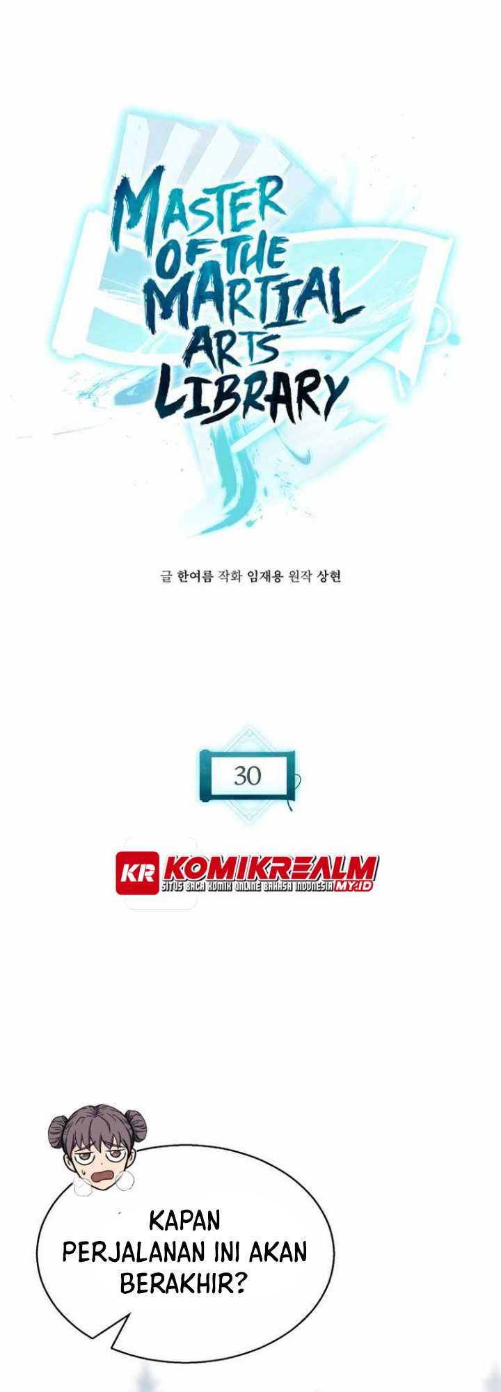 Baca  Master of the Martial Arts Library Chapter 30 Gambar 2