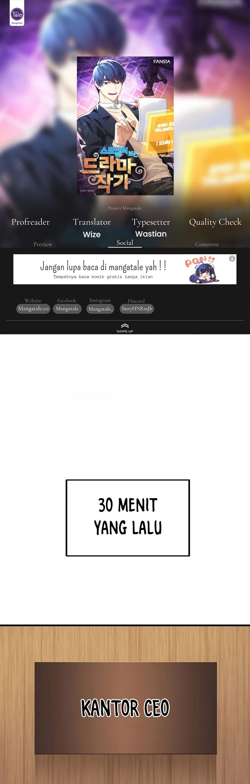 Baca Komik Drama Writer Who Reads Spoilers Chapter 22 Gambar 1