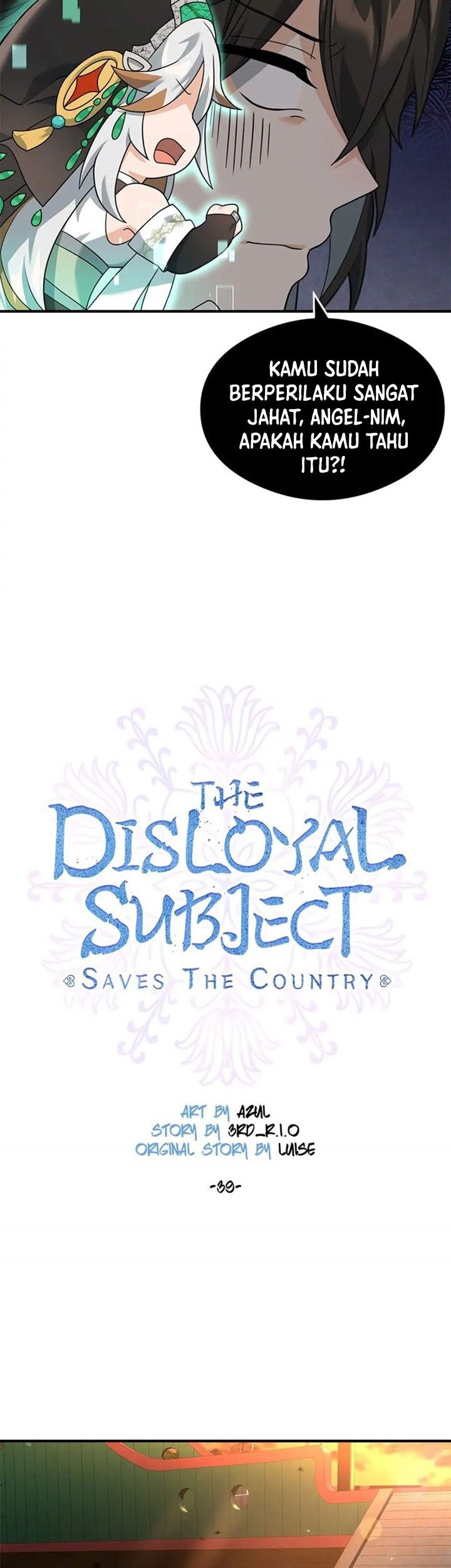 Treacherous Subject Saves the Country Chapter 39 Gambar 7