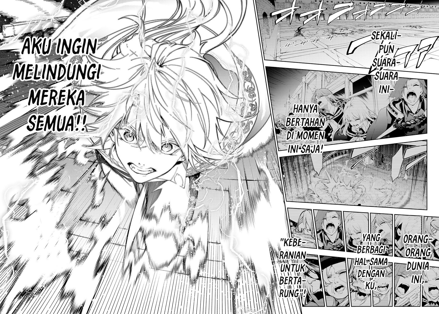 Tsue to Tsurugi no Wistoria Chapter 28 Gambar 31