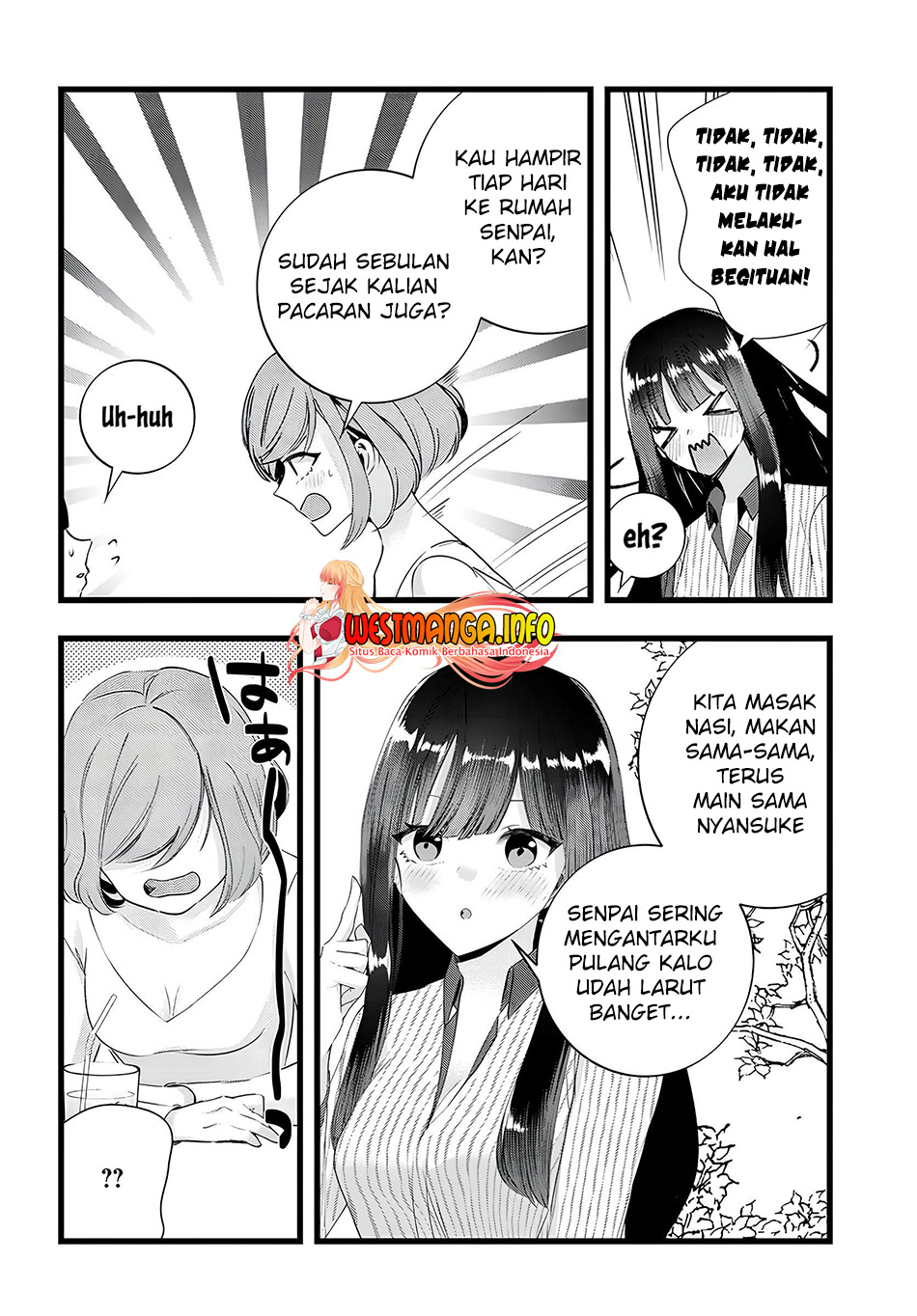 Chiteki de Cool na Kouhai Bijo, Ore no Kai Neko ni naru Chapter 18 Gambar 4
