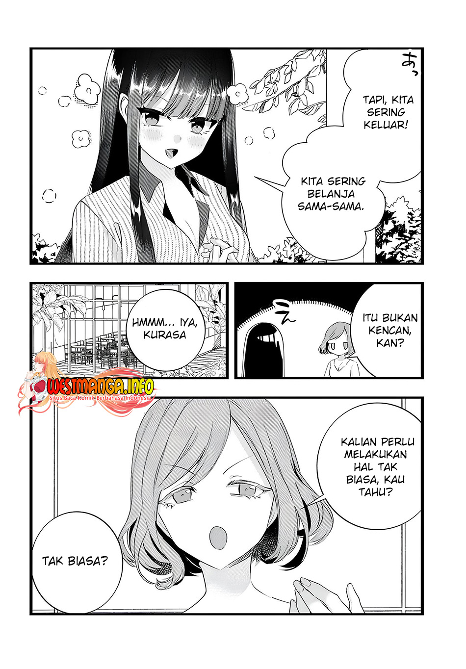 Chiteki de Cool na Kouhai Bijo, Ore no Kai Neko ni naru Chapter 18 Gambar 6