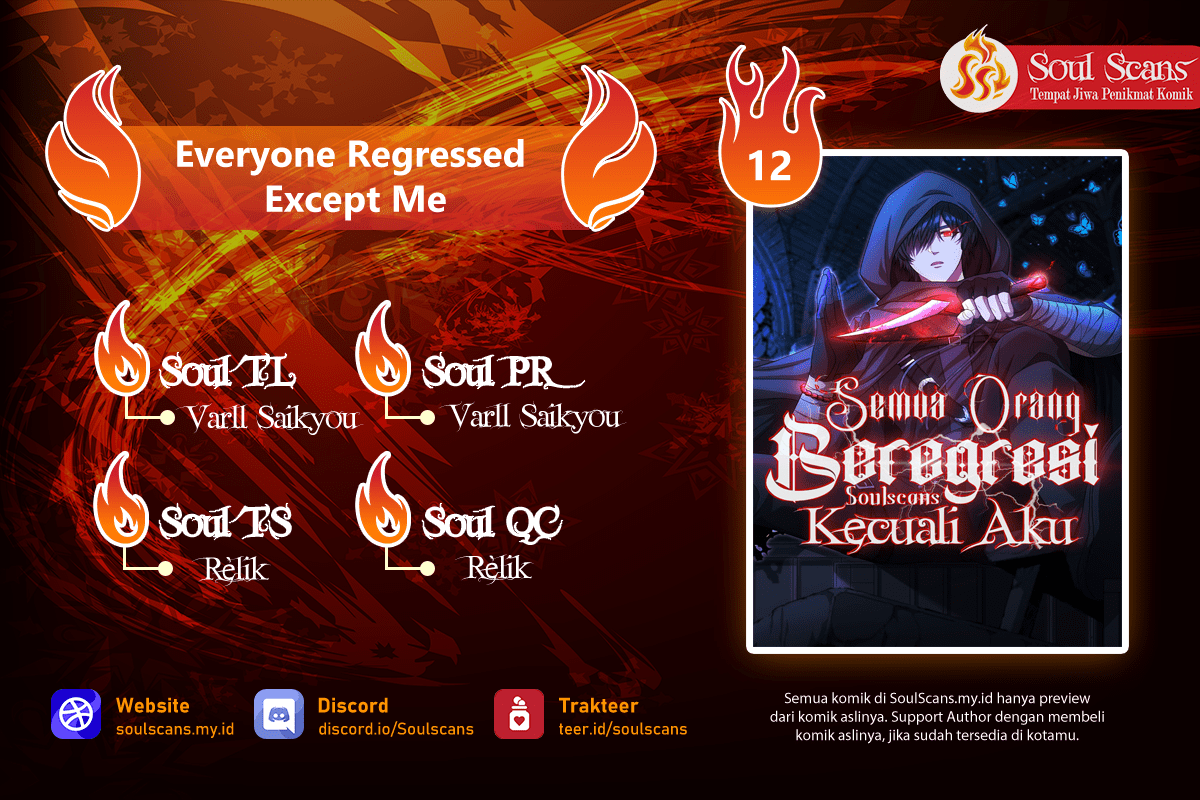 Baca Komik Everyone Regressed Except Me Chapter 12 Gambar 1