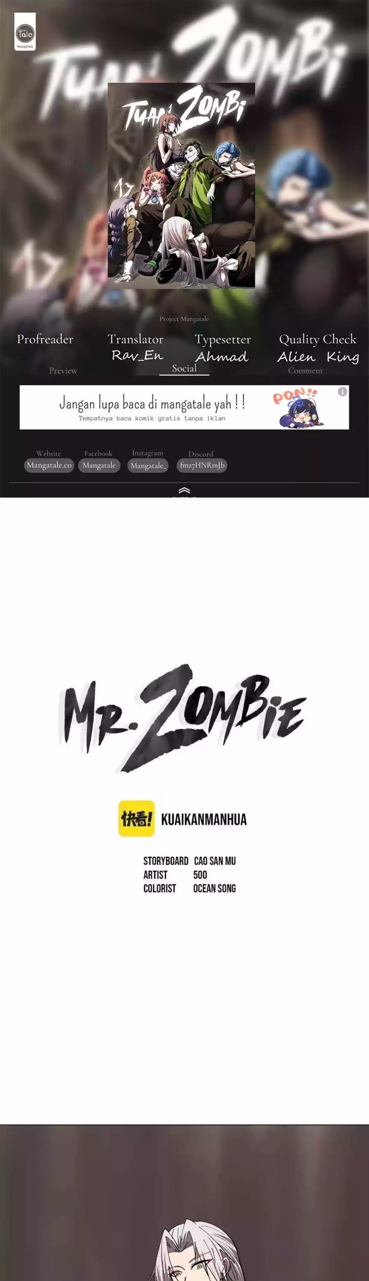 Baca Komik Mr. Zombie Chapter 51 Gambar 1