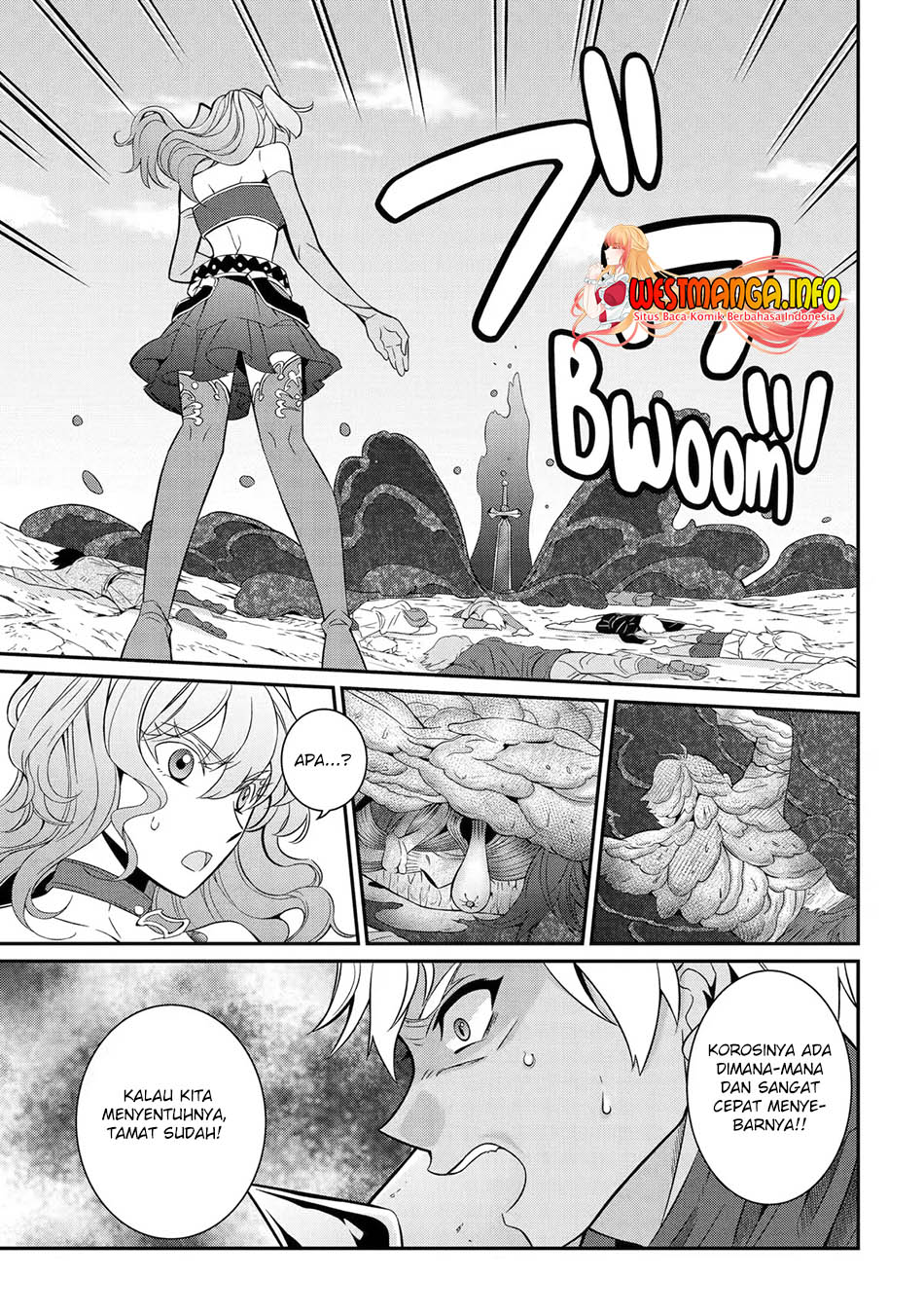 Shikkoku tsukai no saikyo yusha nakama zen’in ni uragira retanode saikyo no mamono Chapter 58 Gambar 32