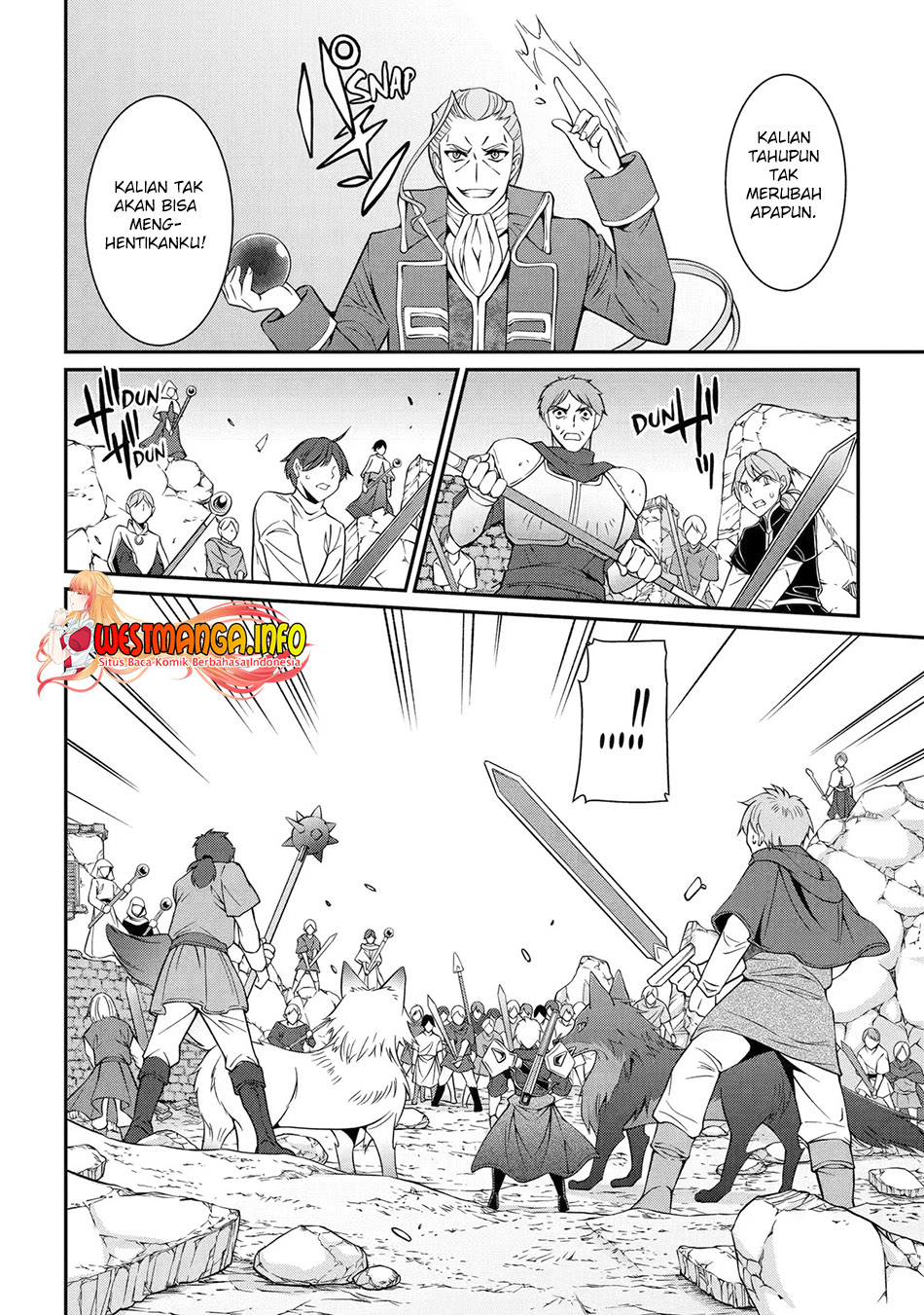 Shikkoku tsukai no saikyo yusha nakama zen’in ni uragira retanode saikyo no mamono Chapter 58 Gambar 6