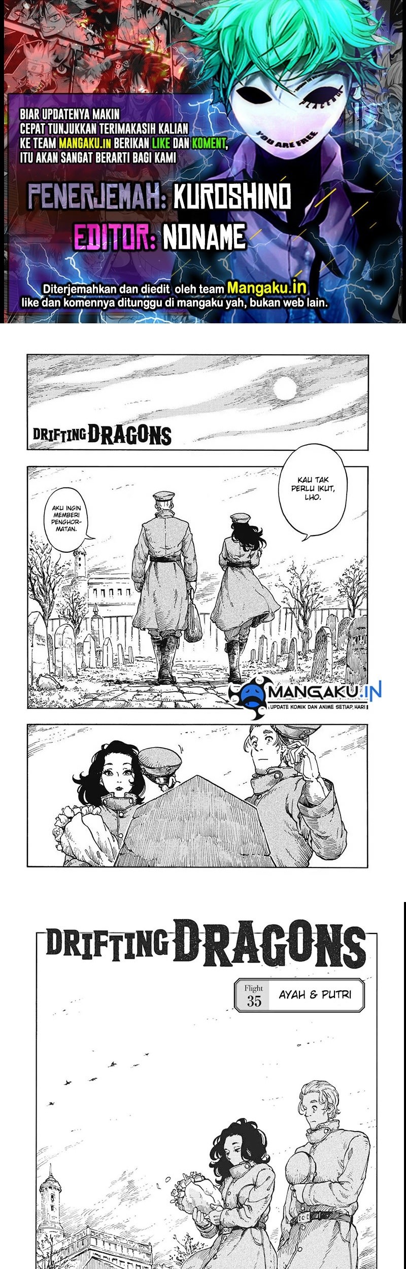 Baca Komik Kuutei Dragons Chapter 35 Gambar 1