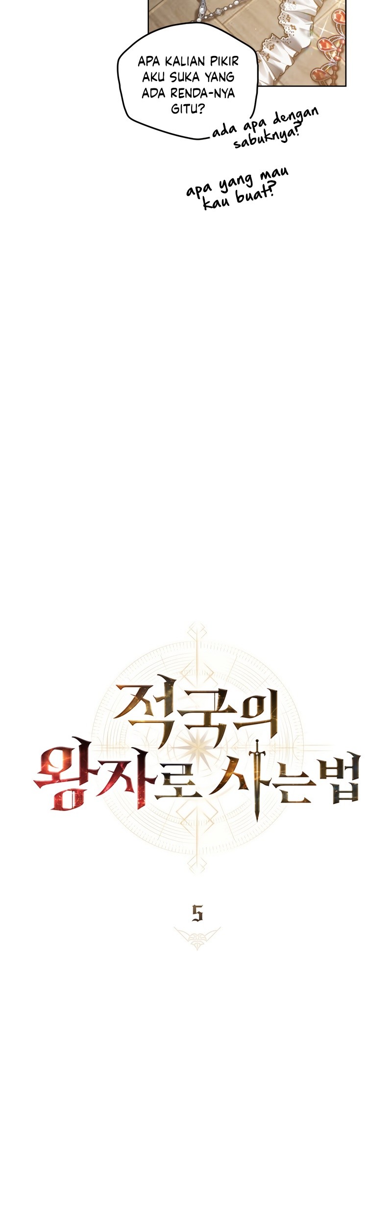 Reborn as the Enemy Prince Chapter 05 Gambar 15