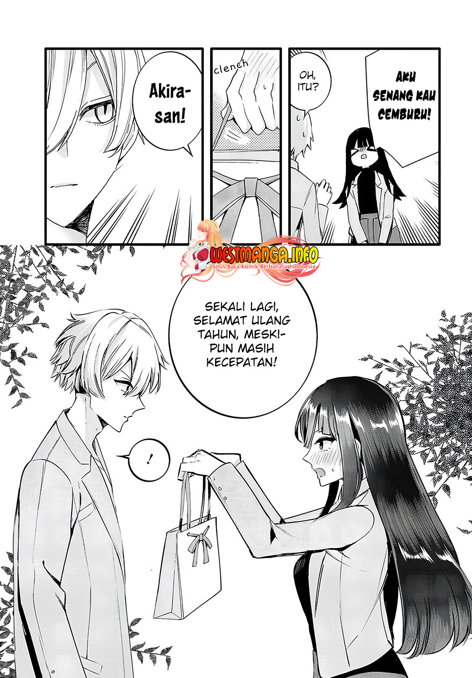 Chiteki de Cool na Kouhai Bijo, Ore no Kai Neko ni naru Chapter 21 Gambar 11