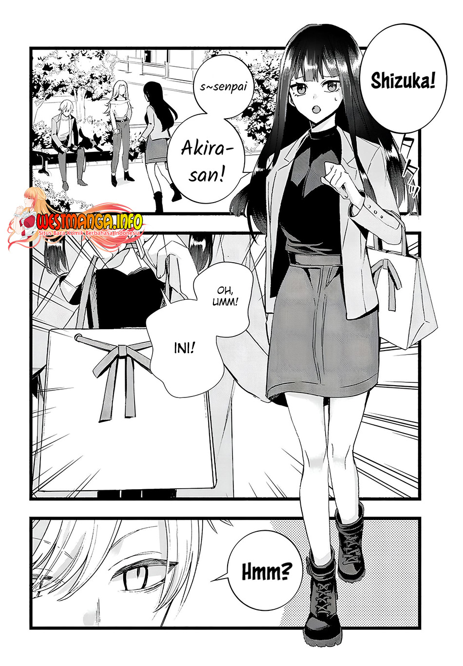 Chiteki de Cool na Kouhai Bijo, Ore no Kai Neko ni naru Chapter 21 Gambar 8