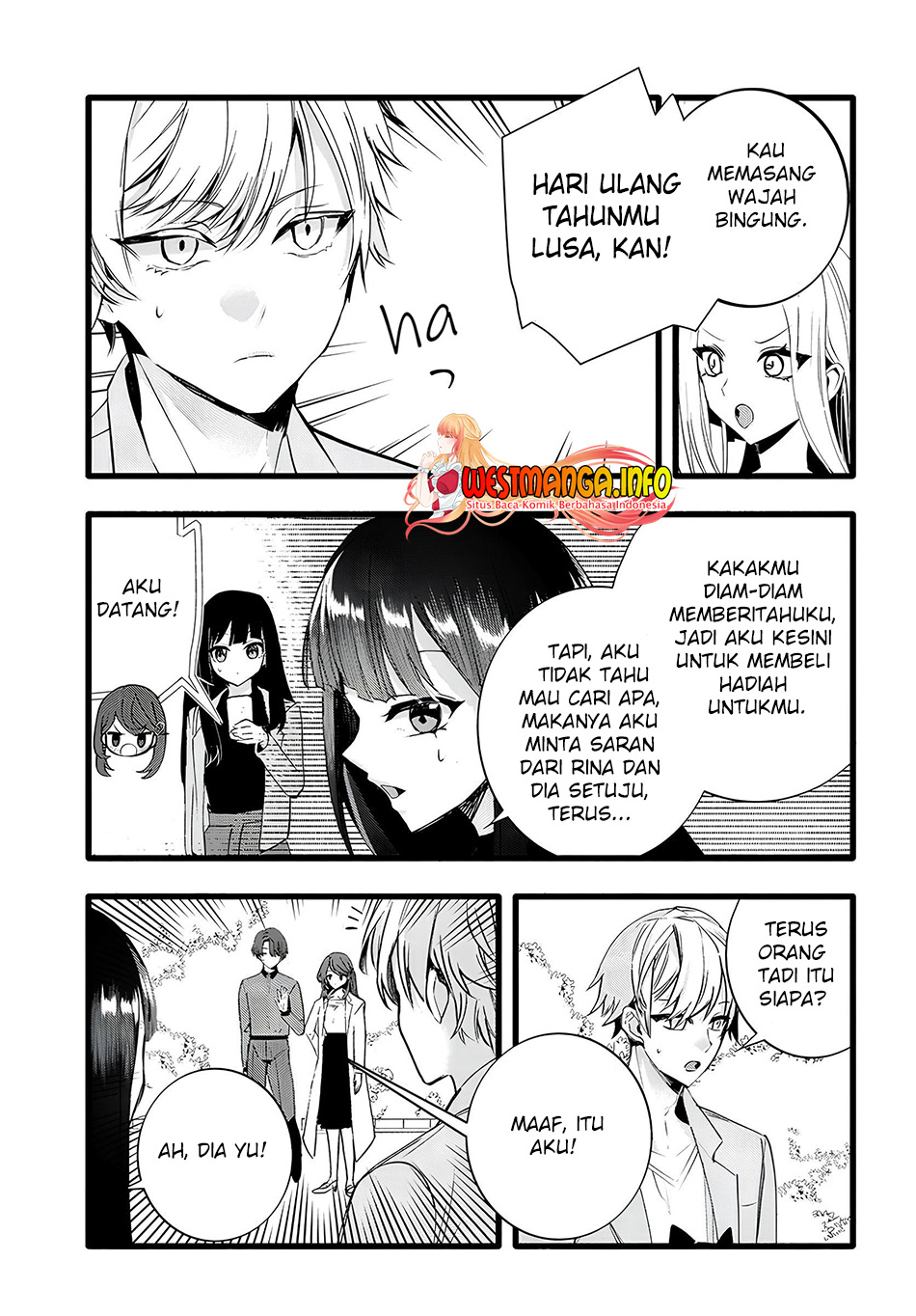Chiteki de Cool na Kouhai Bijo, Ore no Kai Neko ni naru Chapter 21 Gambar 9