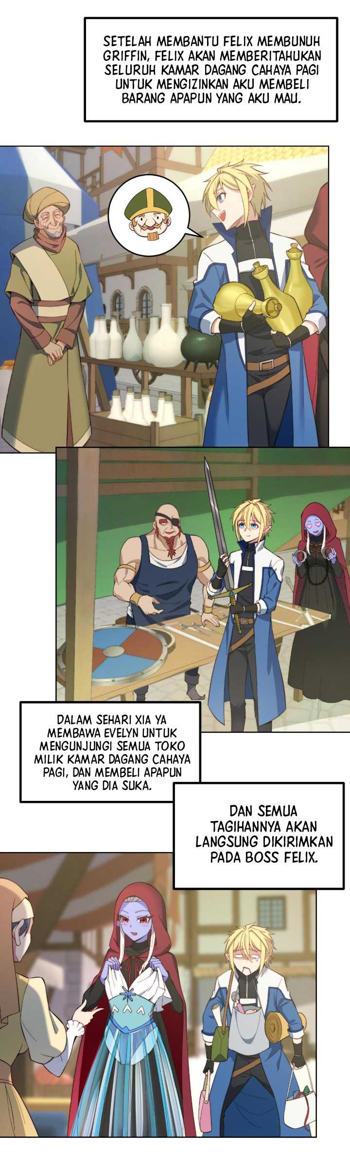 Trapped Inside the Beta Test World for 1000 Years Chapter 32 Gambar 24