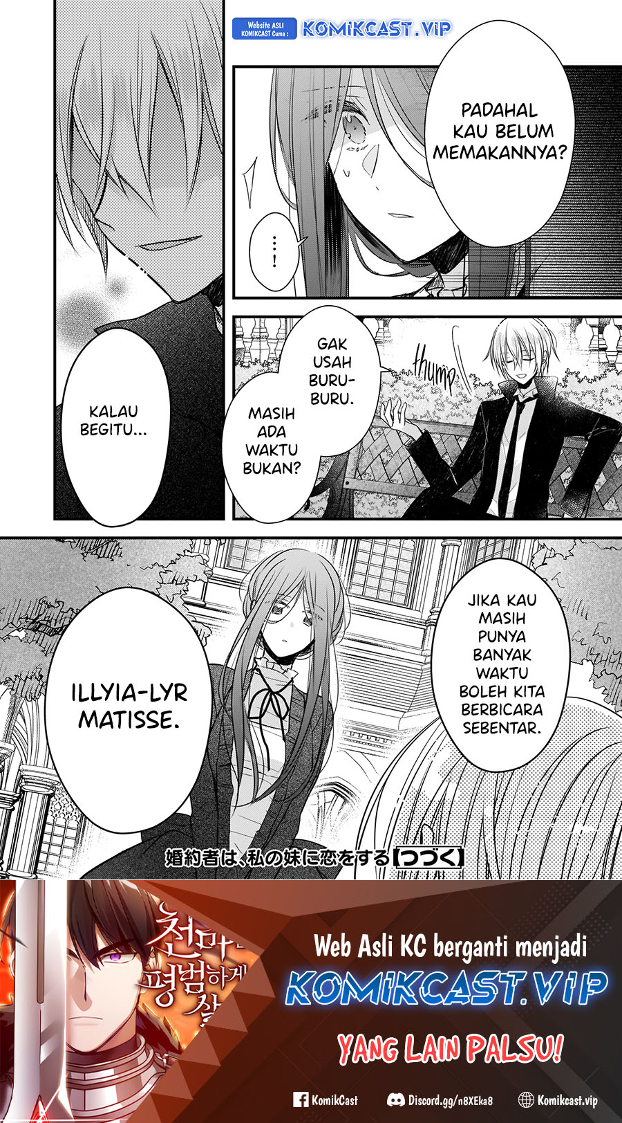 Konyakusha wa, Watashi no Imouto ni Koi wo suru Chapter 14.1 Gambar 8