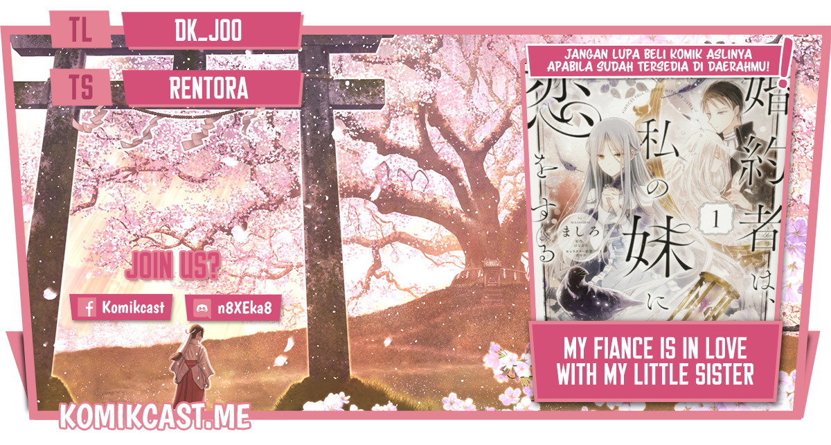Baca Komik Konyakusha wa, Watashi no Imouto ni Koi wo suru Chapter 13.1 Gambar 1