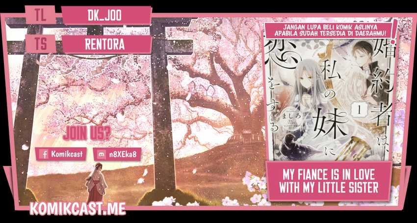 Baca Komik Konyakusha wa, Watashi no Imouto ni Koi wo suru Chapter 11.1 Gambar 1
