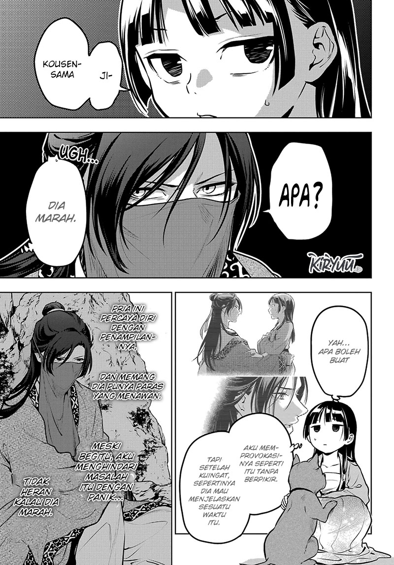 Kusuriya no Hitorigoto Chapter 63.2 Gambar 9