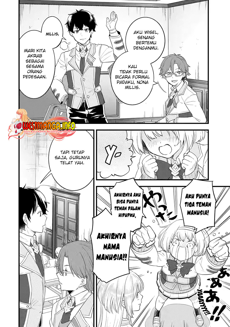 Eiyuu to Kenja no Tensei Kon Chapter 06 Gambar 41