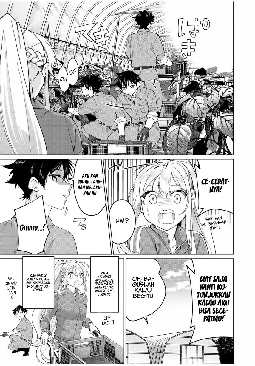 Tanbo de Hirotta Onna Kishi, Inaka de Ore no Yome da to Omowareteiru Chapter 08 Gambar 19