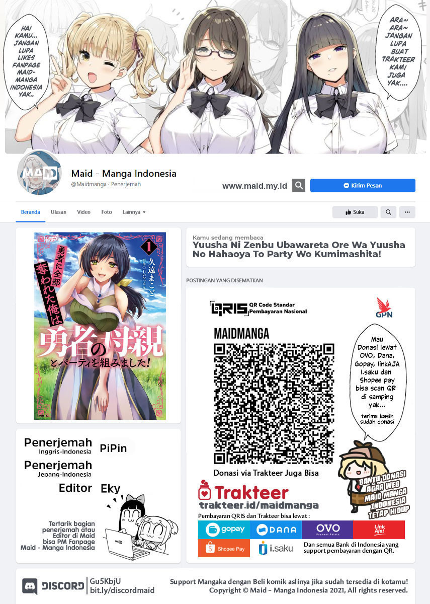 Baca Yuusha ni Zenbu Ubawareta Ore wa Yuusha no Hahaoya to Party wo Kumimashita! Chapter 09 Gambar 2