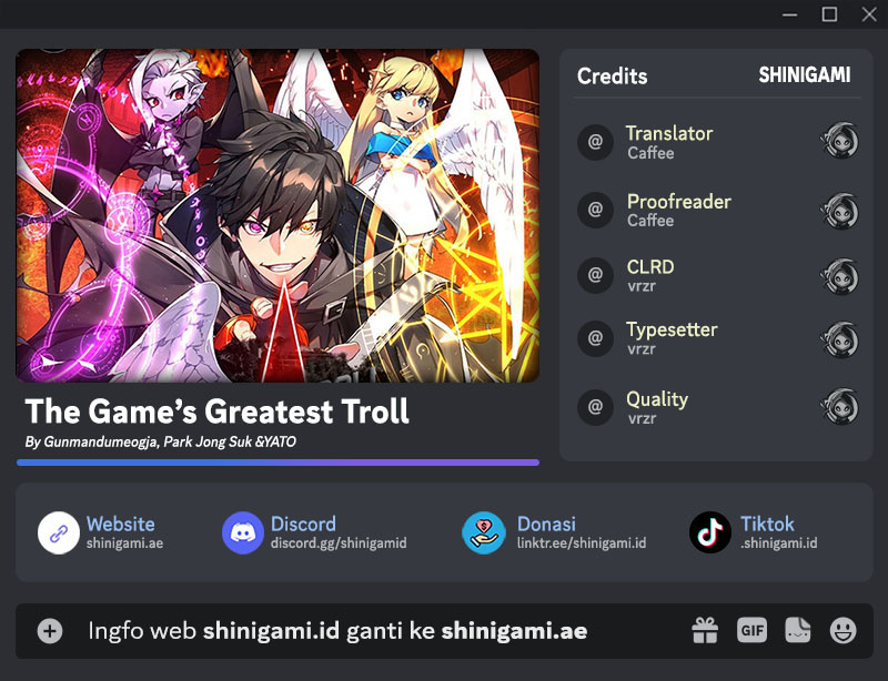Baca Komik The Game’s Top Troll Chapter 49 Gambar 1