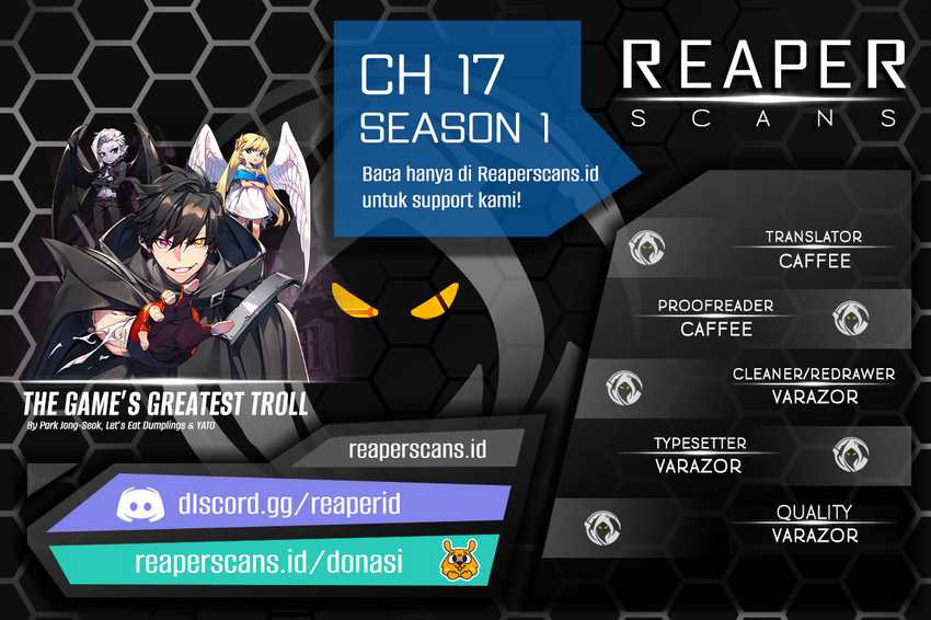 Baca Komik The Game’s Greatest Troll Chapter 17 Gambar 1