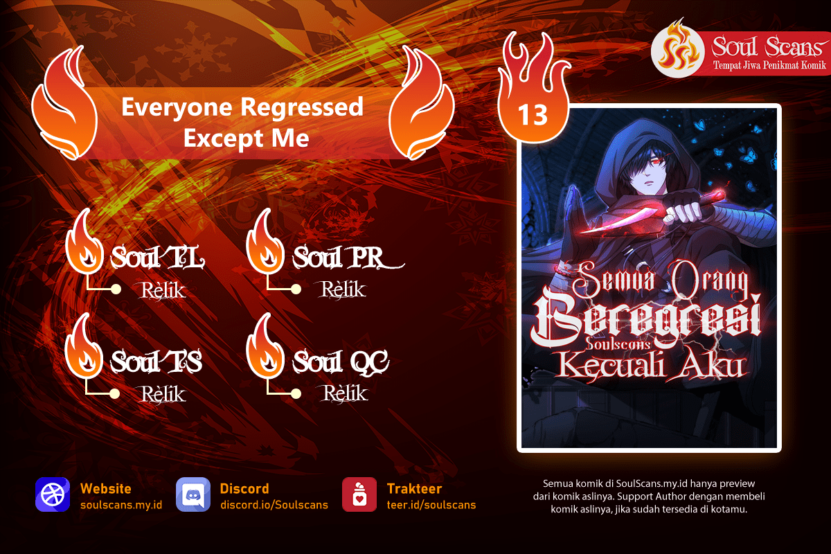Baca Komik Everyone Regressed Except Me Chapter 13 Gambar 1
