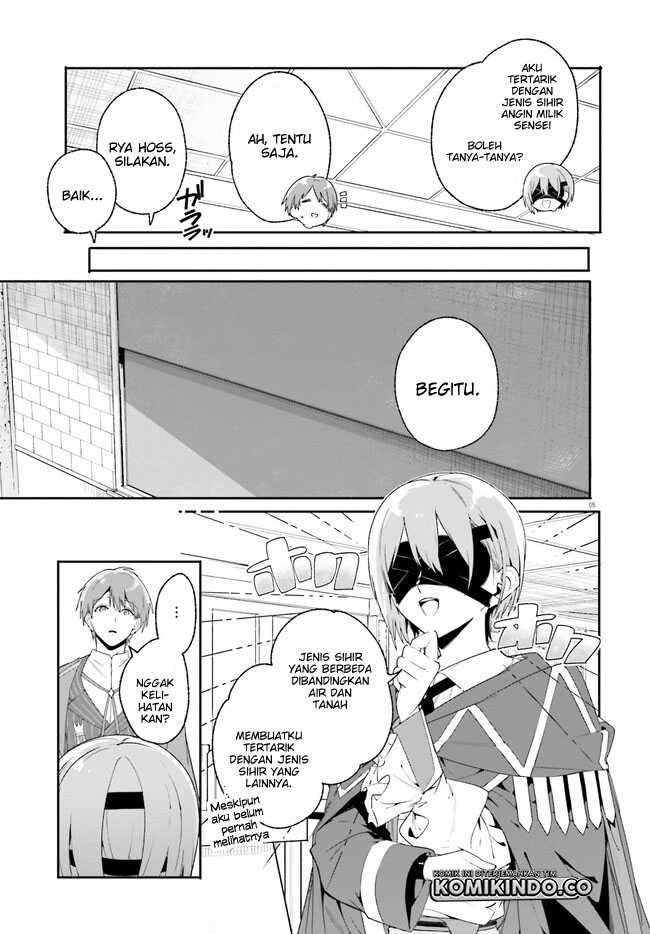 Majutsushi Kunon wa Miete Iru Chapter 17.1 Gambar 22