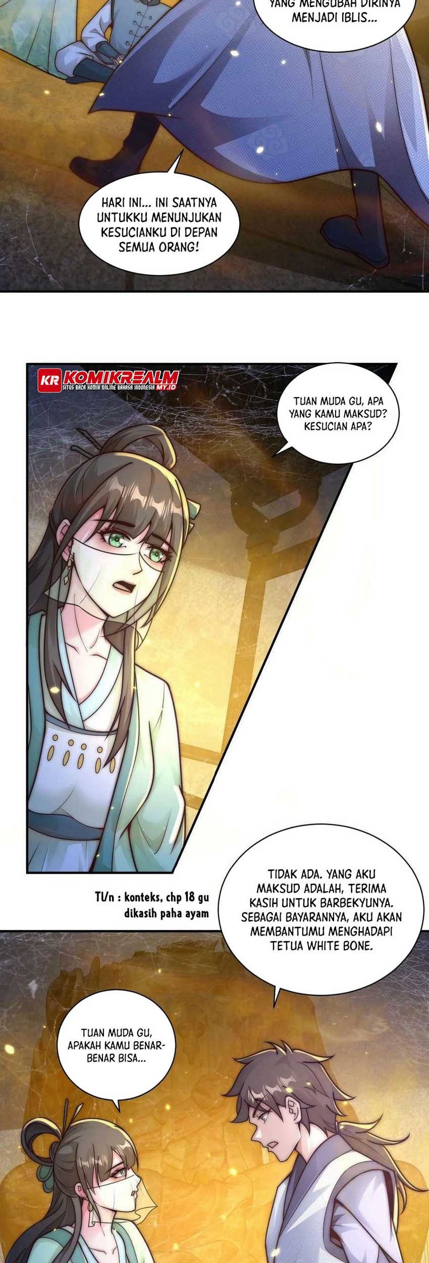 I Am Using My Body As Bait For Demons At The Demon Suppression Bureau Chapter 21 Gambar 4