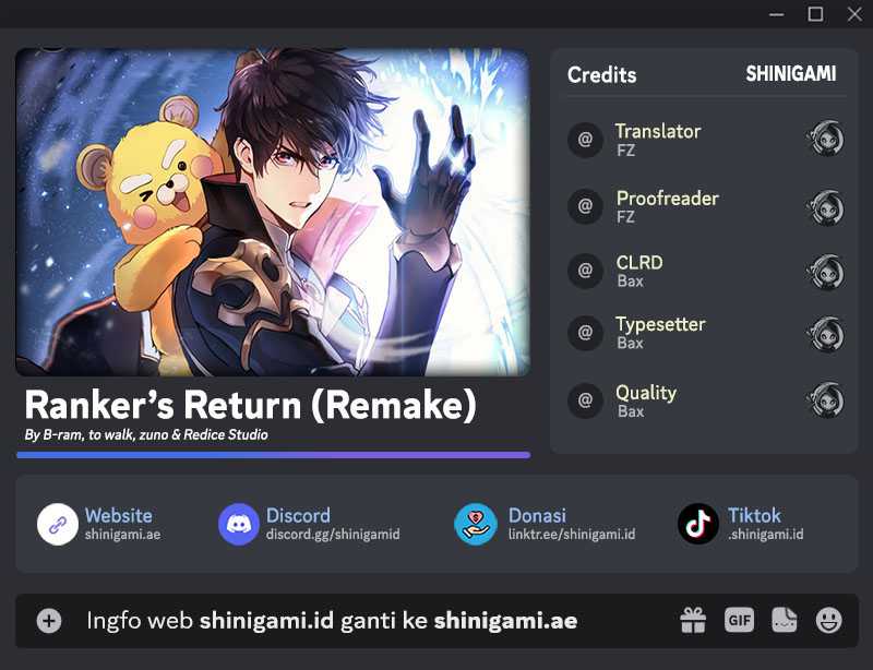Baca Komik Ranker’s Return (Remake) Chapter 121 Gambar 1