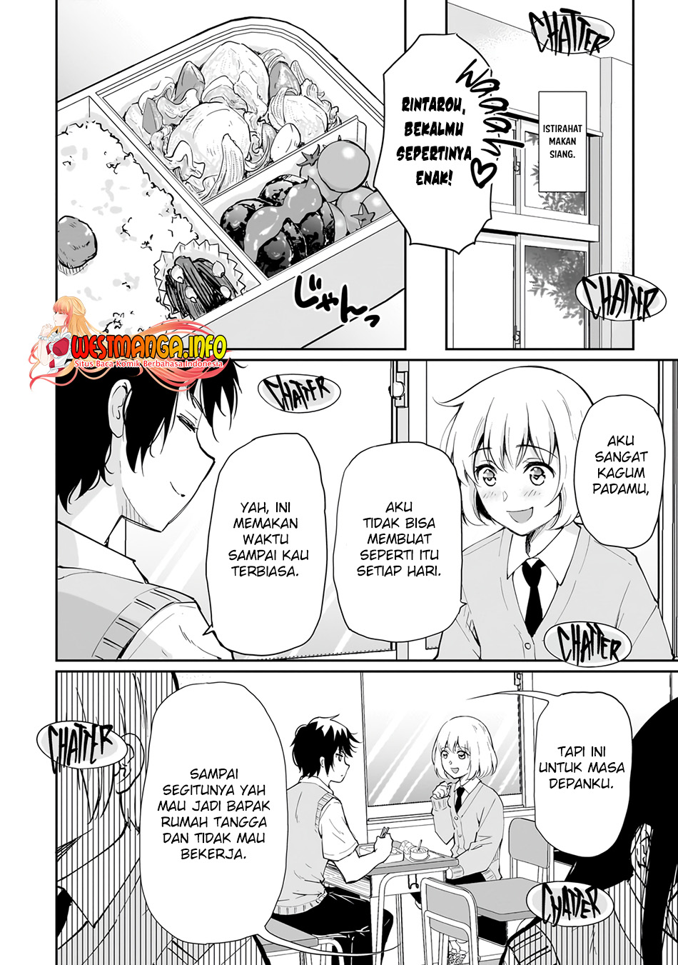 Isshou Hatarakitakunai Ore ga Classmate no Daininki Idol ni Natsukaretara Chapter 06 Gambar 18