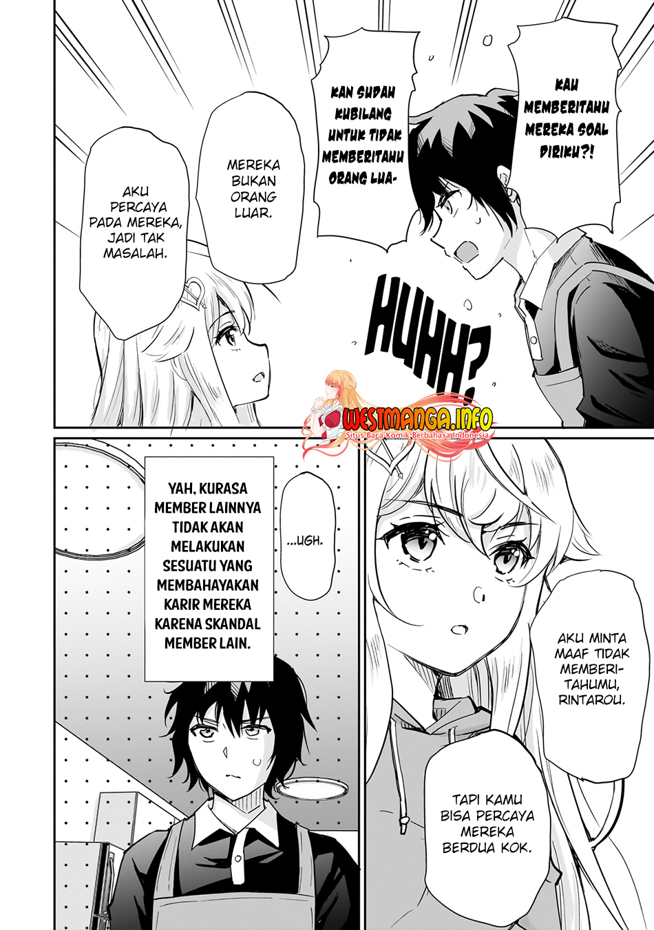 Isshou Hatarakitakunai Ore ga Classmate no Daininki Idol ni Natsukaretara Chapter 06 Gambar 26