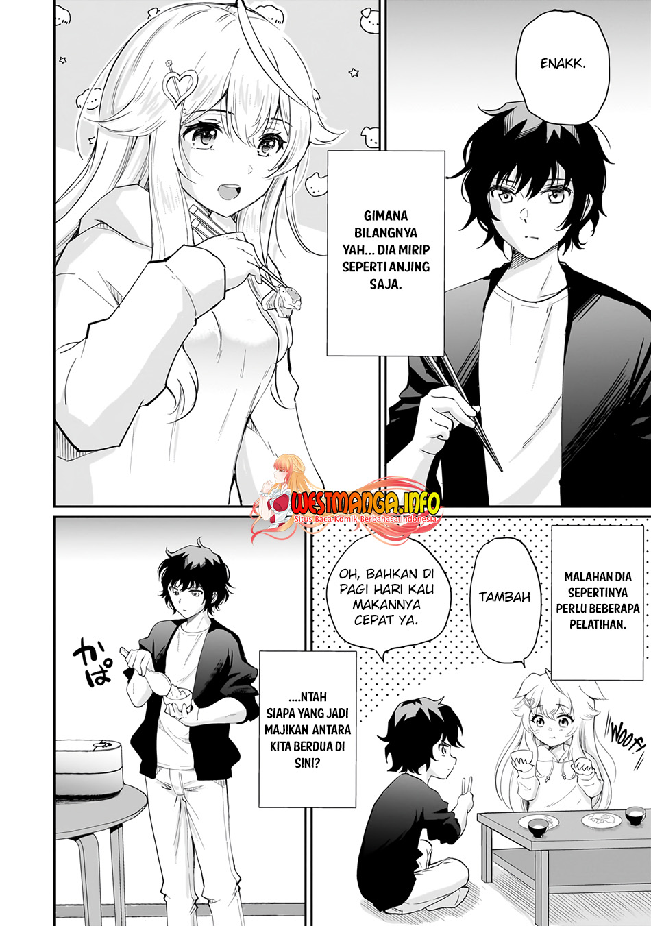 Isshou Hatarakitakunai Ore ga Classmate no Daininki Idol ni Natsukaretara Chapter 06 Gambar 4