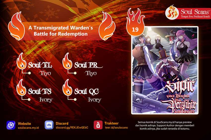 Baca Komik A Transmigrated Warden’s Battle for Redemption Chapter 19 Gambar 1