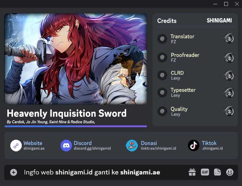 Baca Komik Heavenly Inquisition Sword Chapter 67 Gambar 1