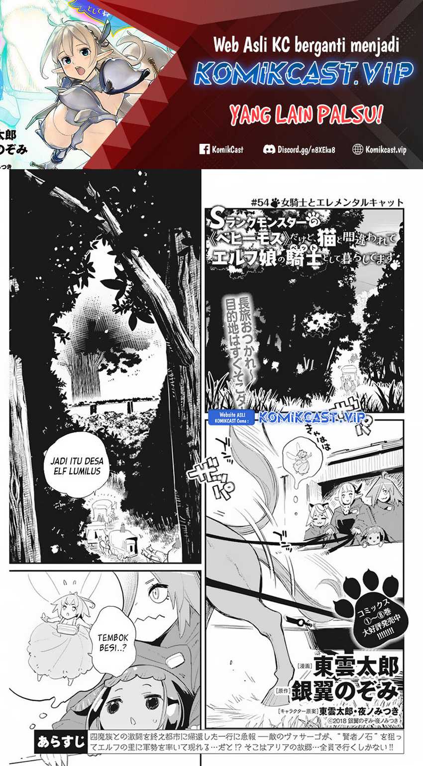 Baca S-Rank Monster no Behemoth Dakedo, Neko to Machigawarete Erufu Musume no Kishi (Pet) Toshite Kurashitemasu Chapter 54 Gambar 2