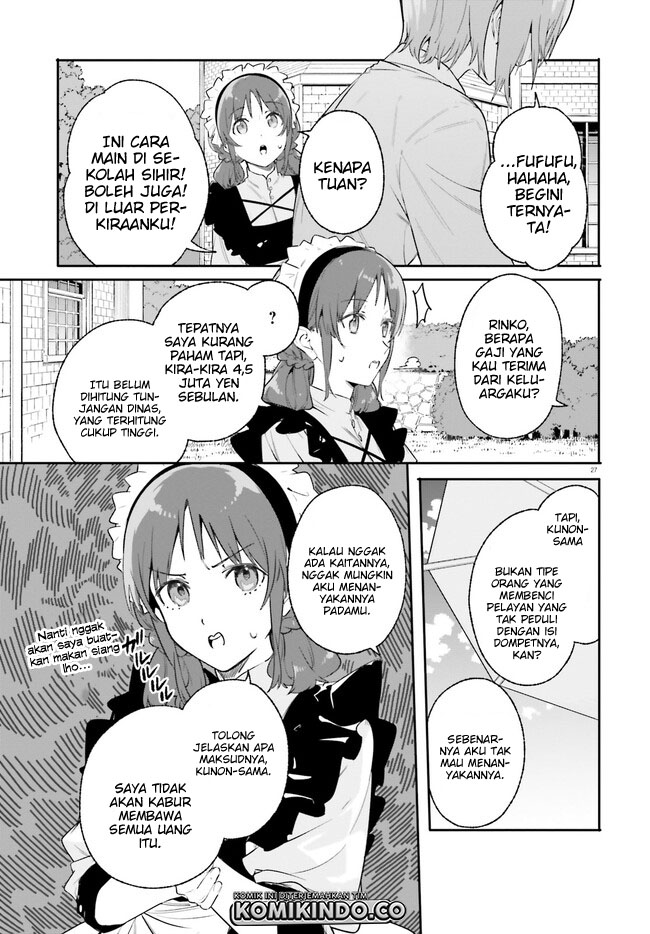 Majutsushi Kunon wa Miete Iru Chapter 17.2 Gambar 14