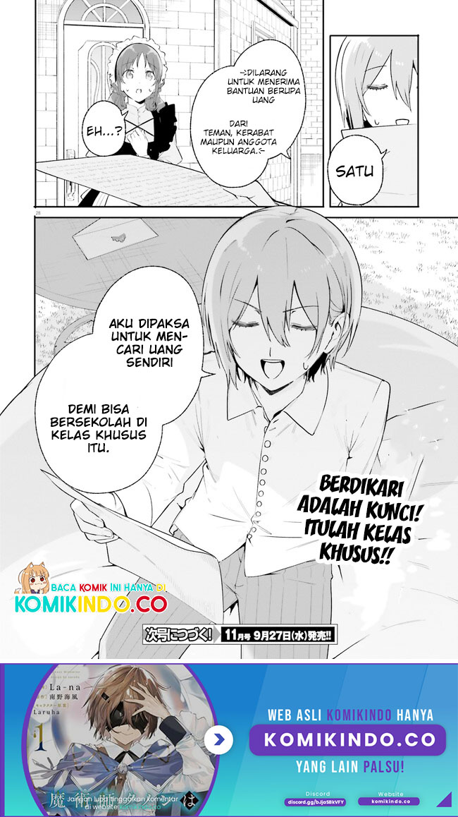 Majutsushi Kunon wa Miete Iru Chapter 17.2 Gambar 15
