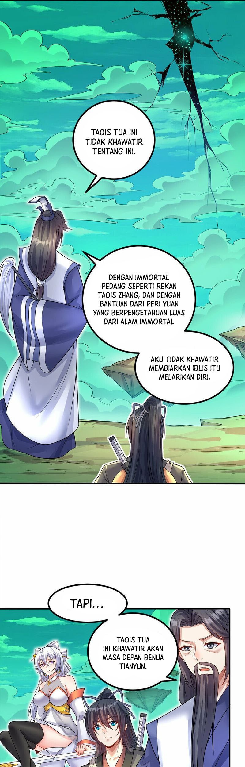 With a Sword Domain, I Can Become the Sword Saint Chapter 73 Gambar 18