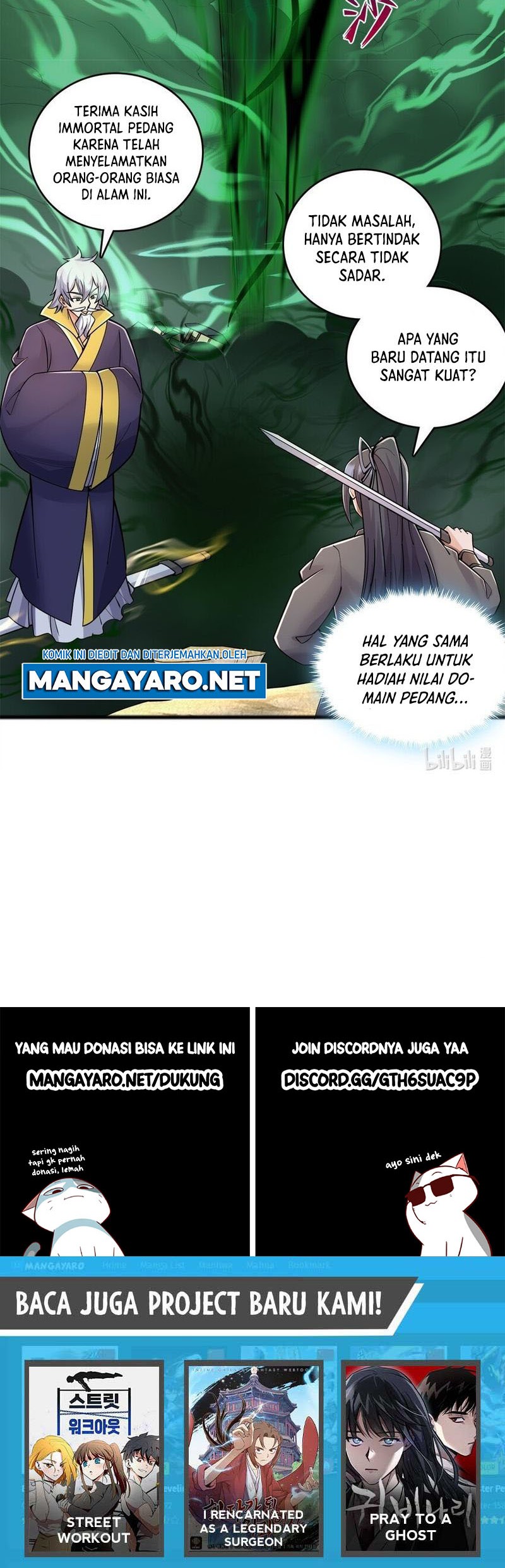 With a Sword Domain, I Can Become the Sword Saint Chapter 72 Gambar 18