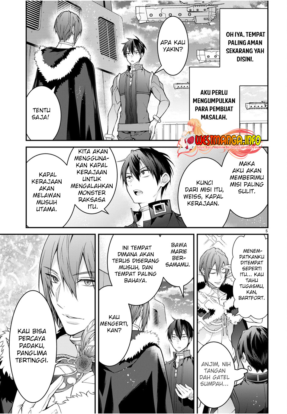 Otome Game Sekai wa Mob ni Kibishii Sekai Desu Chapter 58 Gambar 7
