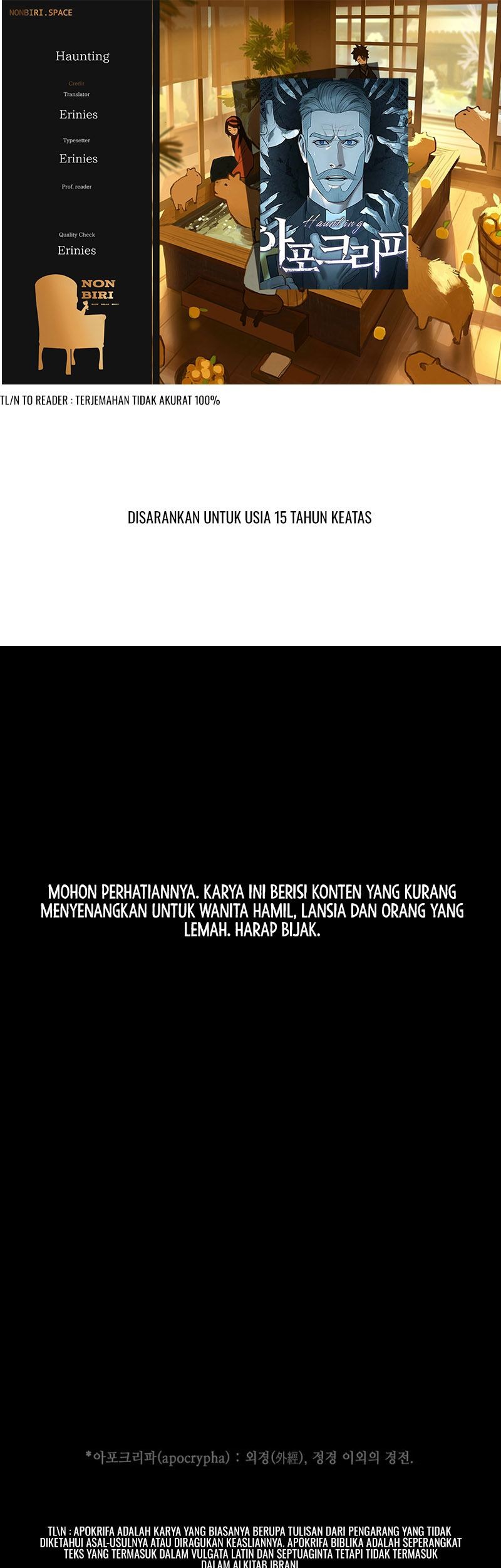 Baca Komik Haunting Chapter 01 Gambar 1
