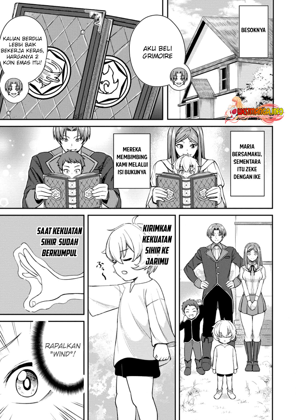 That Time I Got Reincarnated With Talent ~I’ll Work Hard Even if I Go to Another World Chapter 01.3 Gambar 11
