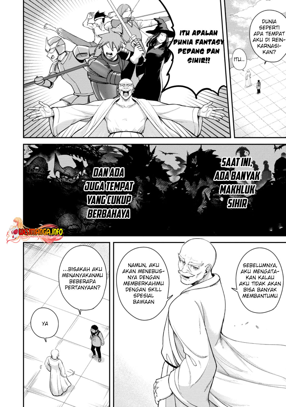 That Time I Got Reincarnated With Talent ~I’ll Work Hard Even if I Go to Another World Chapter 01.1 Gambar 14