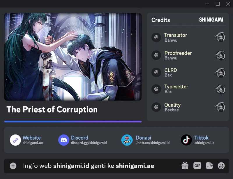 Baca Komik The Priest of Corruption Chapter 23 Gambar 1