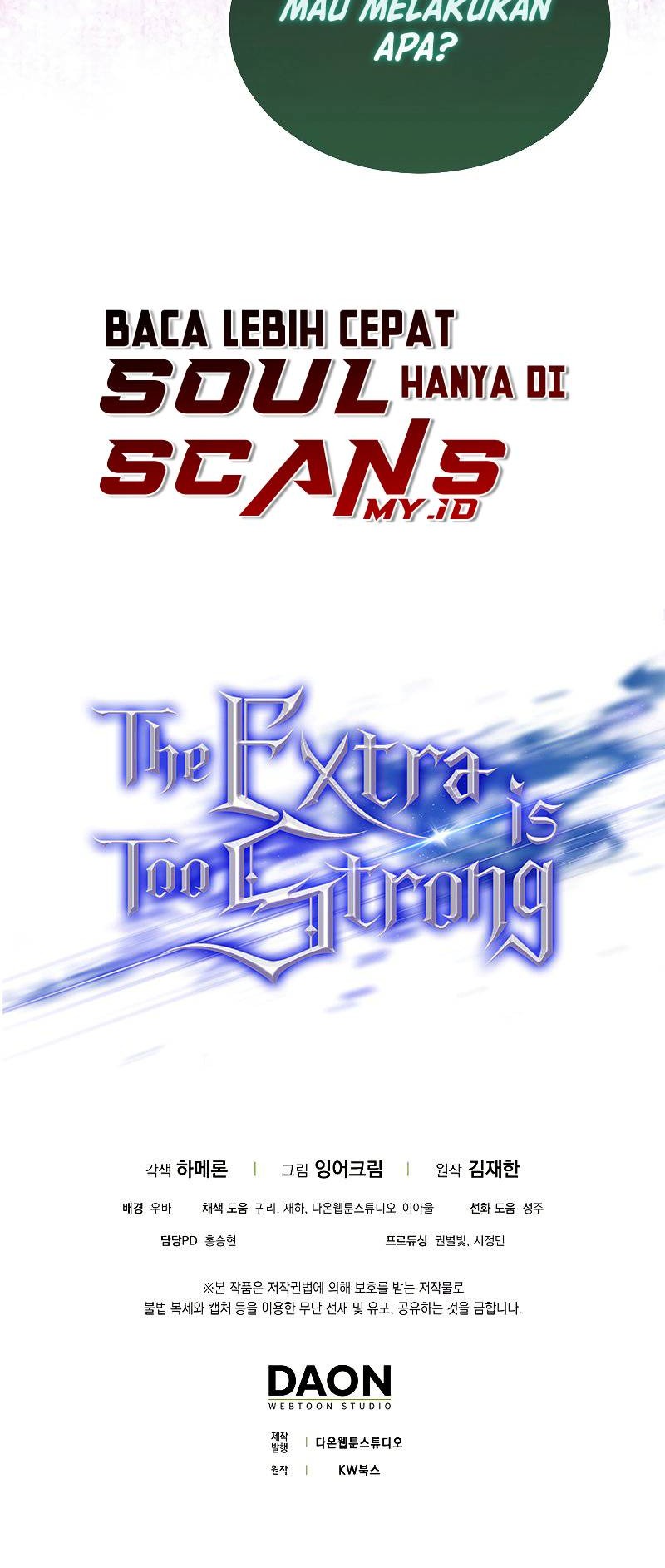 The Extra is Too Strong Chapter 30 Gambar 69